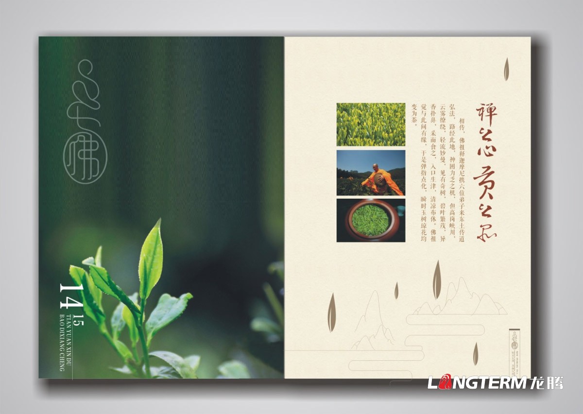 七佛貢茶茶葉品牌宣傳畫冊設計|成都茶葉產品形象宣傳冊設計公司