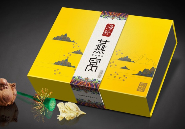 冠志集團燕窩包裝禮盒設計
