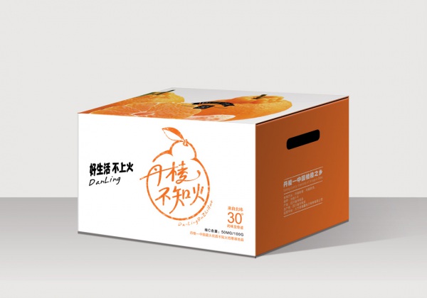 不知火桔橙水果包裝形象設計
